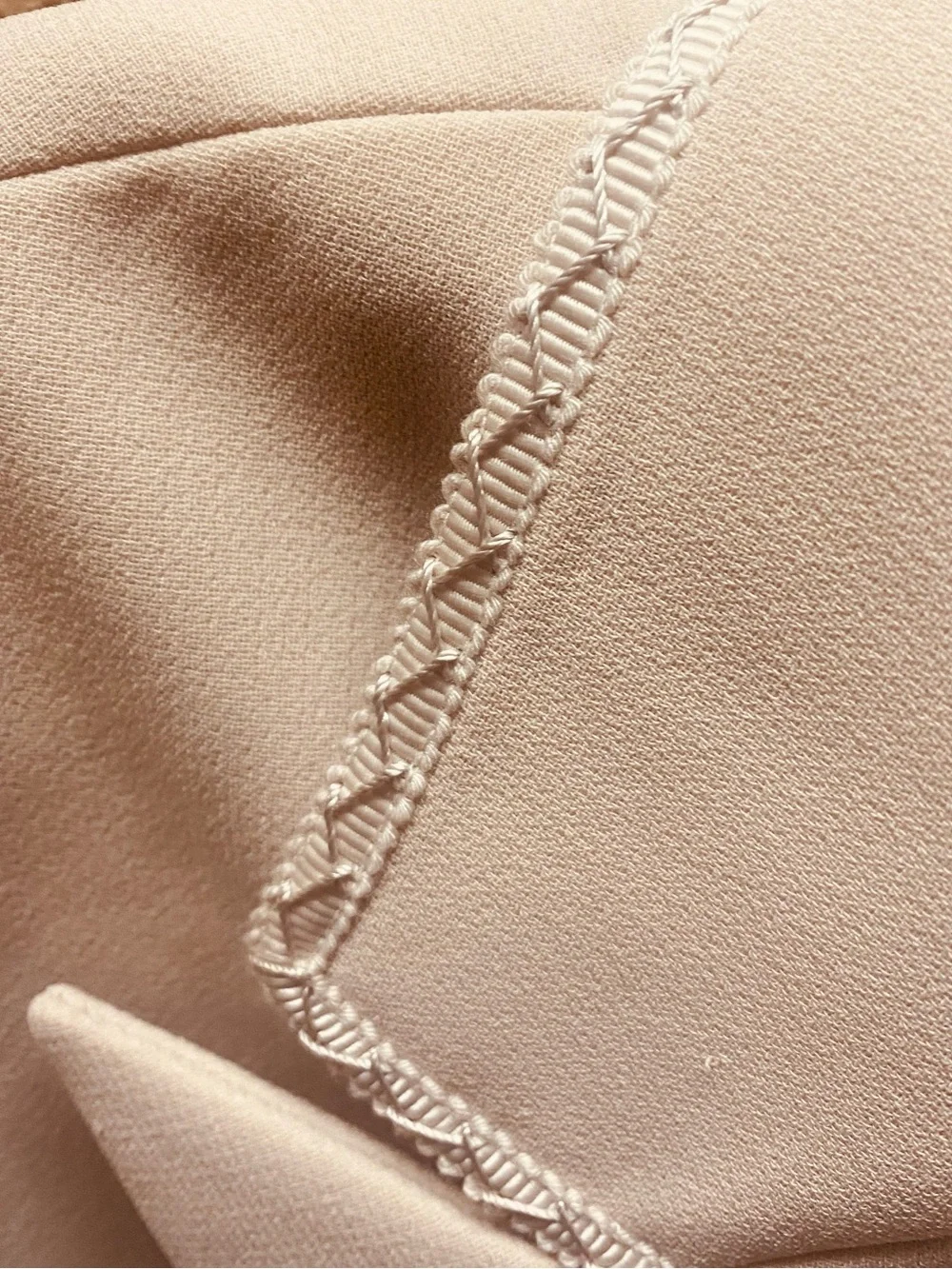 TAHARI Classic Women's Cream Blazer Jacket 12 - Picture 5 of 6